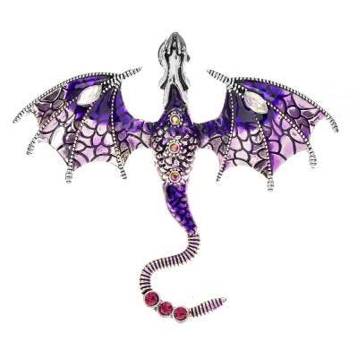 Dragon Pin Purple