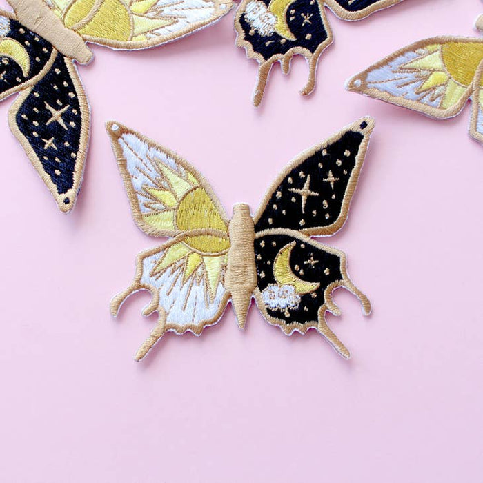 Butterfly Embroidered Iron-on Patch