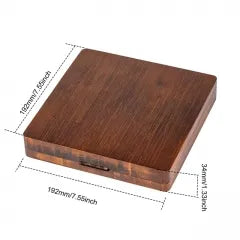Square Wooden Dice Box