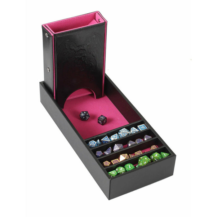 Citadel Dice Tower and Dice -Pink