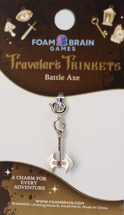 Traveler's Trinkets Charm Battle Axe