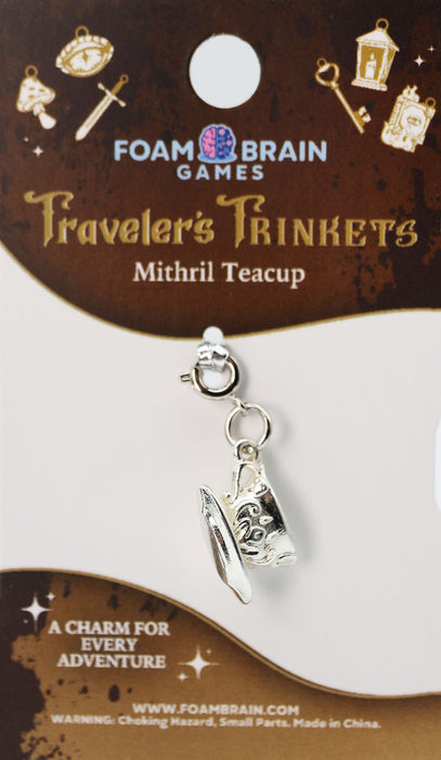 Traveler's Trinkets Charm Mithril Teacup