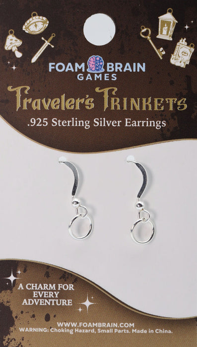 Traveler's Trinkets Charm Sterling Silver Earrings