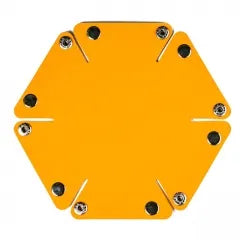 Folding Hexagon Dice Tray Yellow