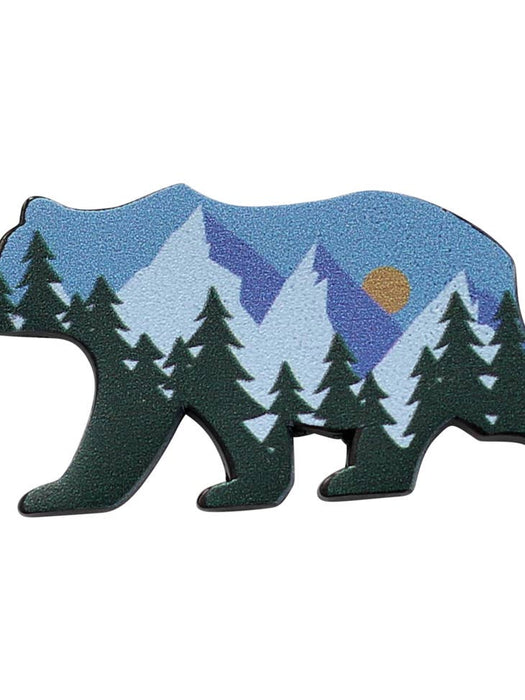 Bear and Mountains Pin