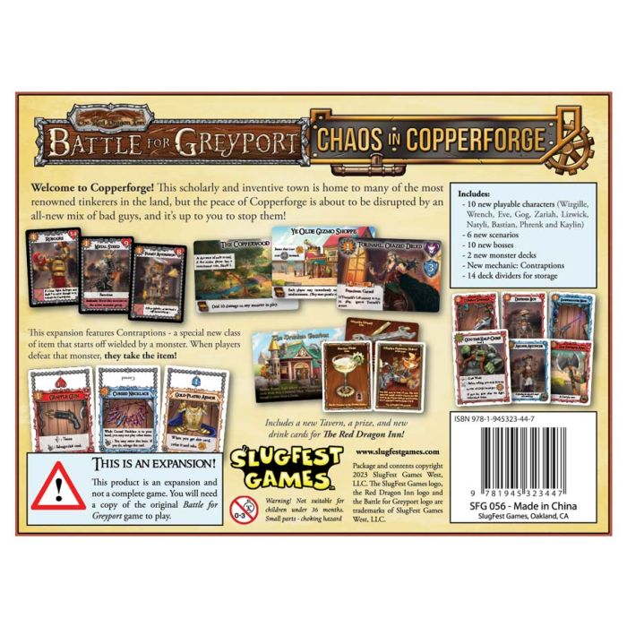 The Red Dragon Inn: Battle for Greyport – Chaos in Copperforge