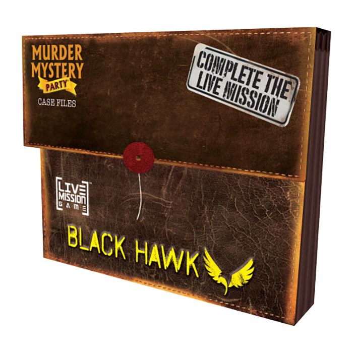 Murder Mystery Party Case Files: Live Mission Game – Mission Black Hawk