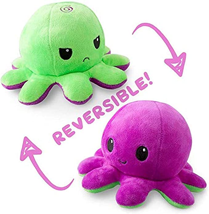 Octopus Mini Plush Purple/Green