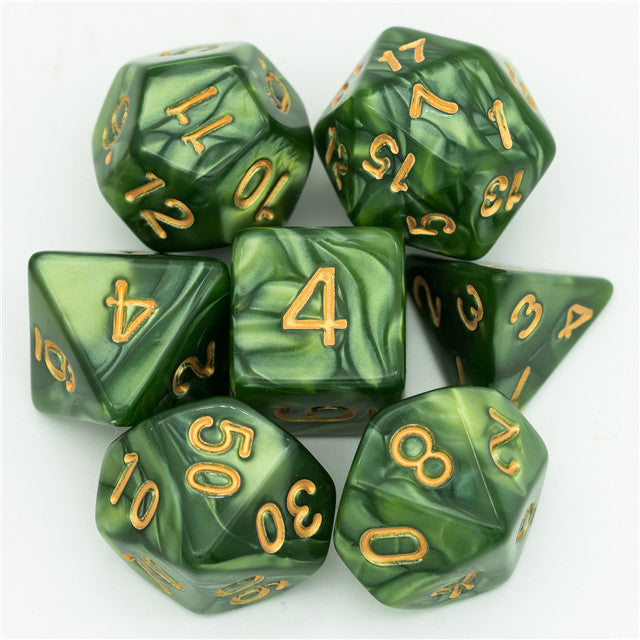 Marbled Green/Gold