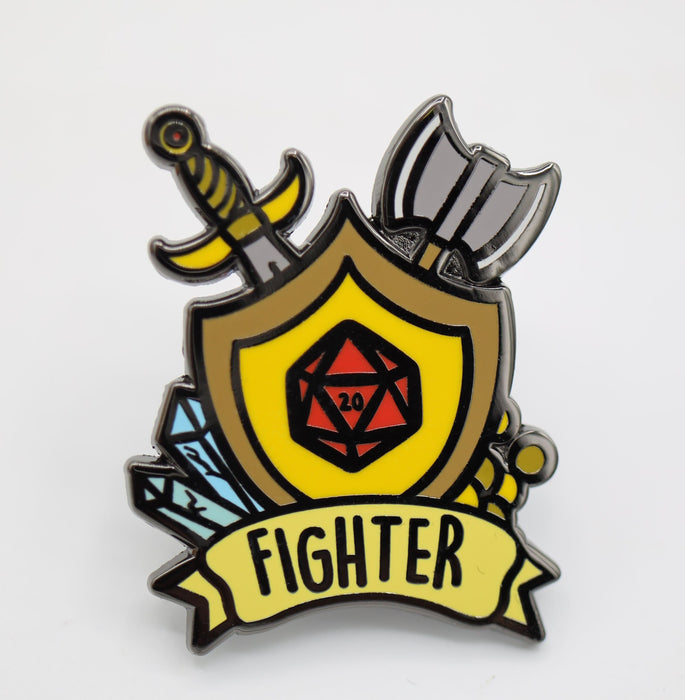 Banner Class Pin: Fighter
