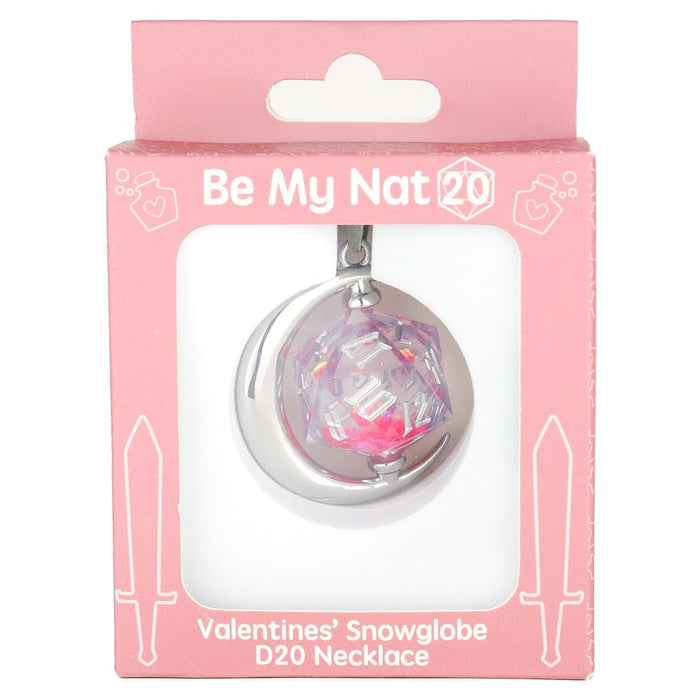 Valentines Snowglobe Necklace