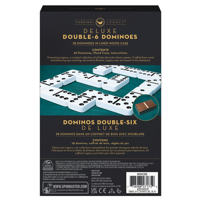 Deluxe Double-6 Dominoes