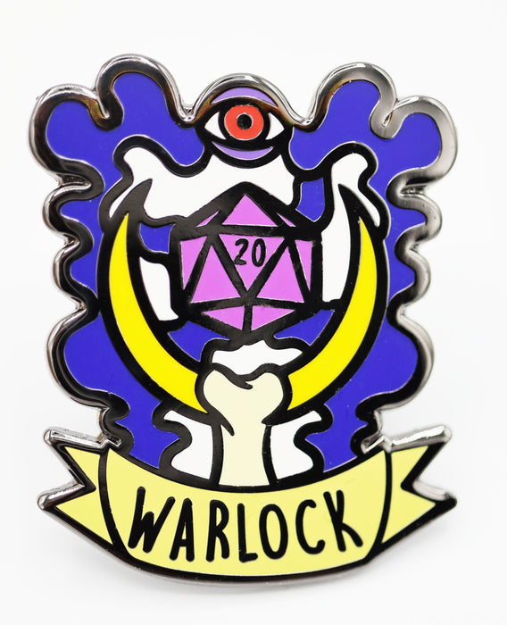Banner Class Pin: Warlock